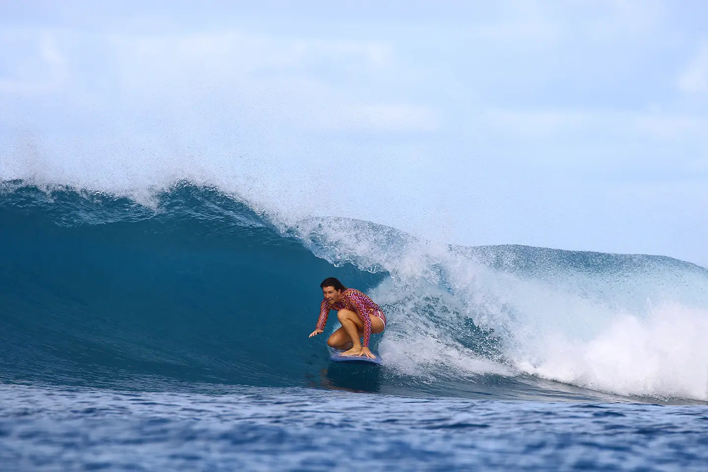 Saly Gypsy Mid Tide mid length surfboard
