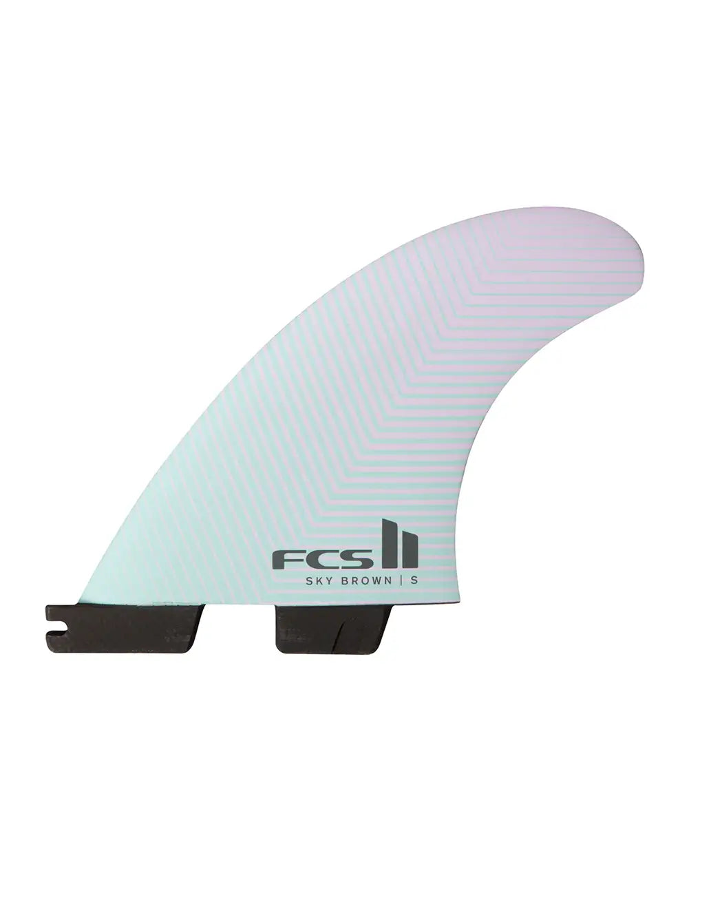 FCS II Sky Brown Tri Fin Set