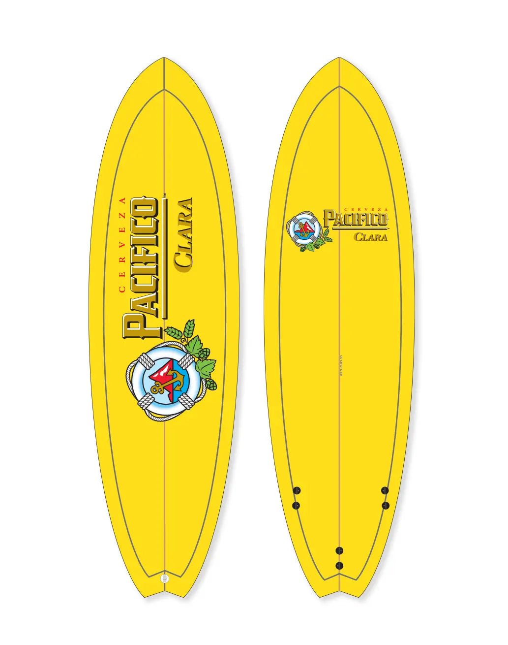 Promotional surfboard