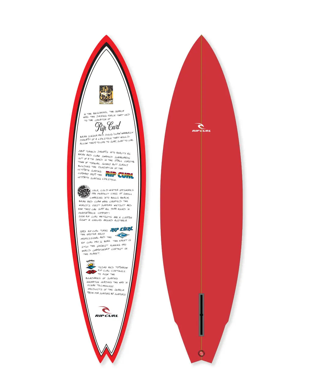Promotional surfboard