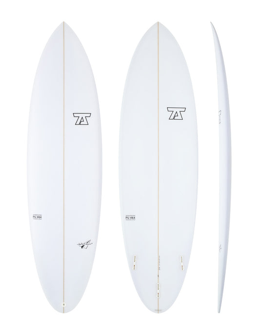 7S - Jetstream white surfboard