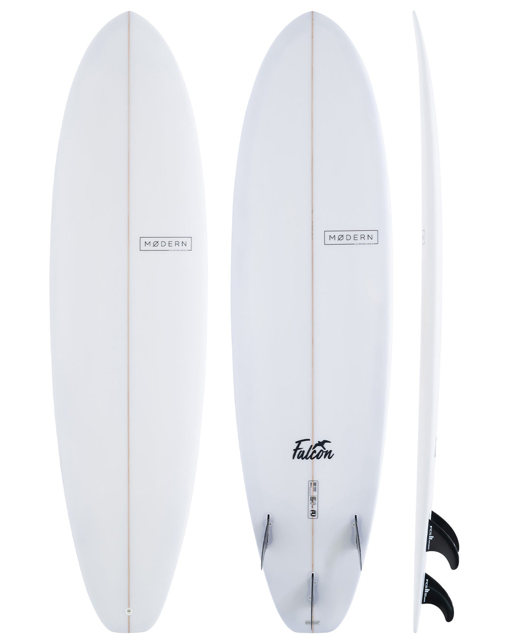 SOLID Surf Boards 7.0 blue white