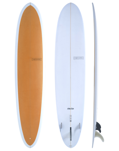 Modern Surfboards - The Golden Rule Longboard - Golden Orange