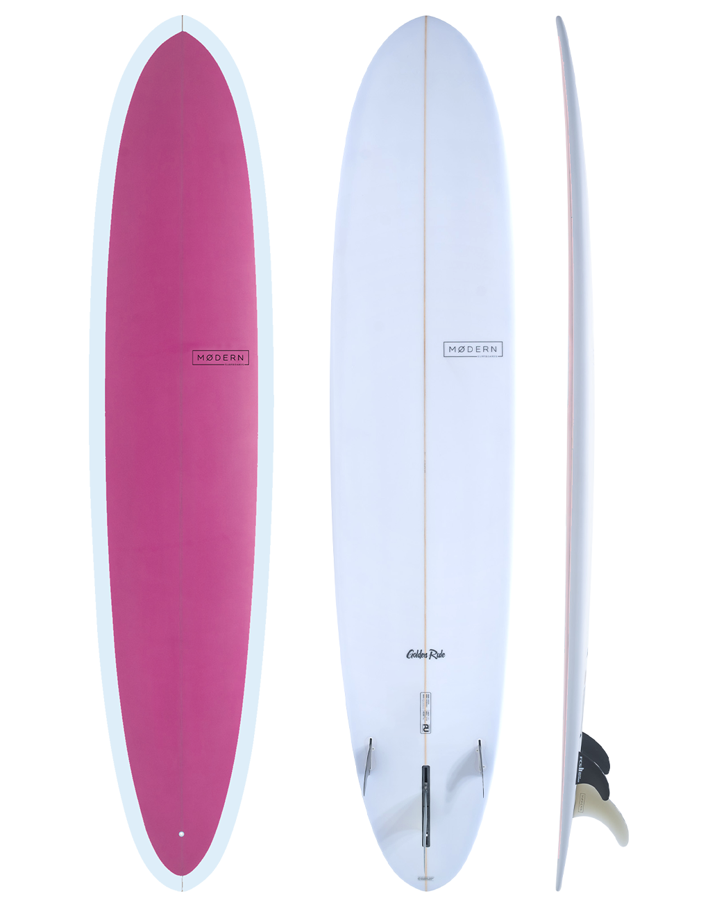 Modern Surfboards - The Golden Rule Longboard - Watermelon Pink
