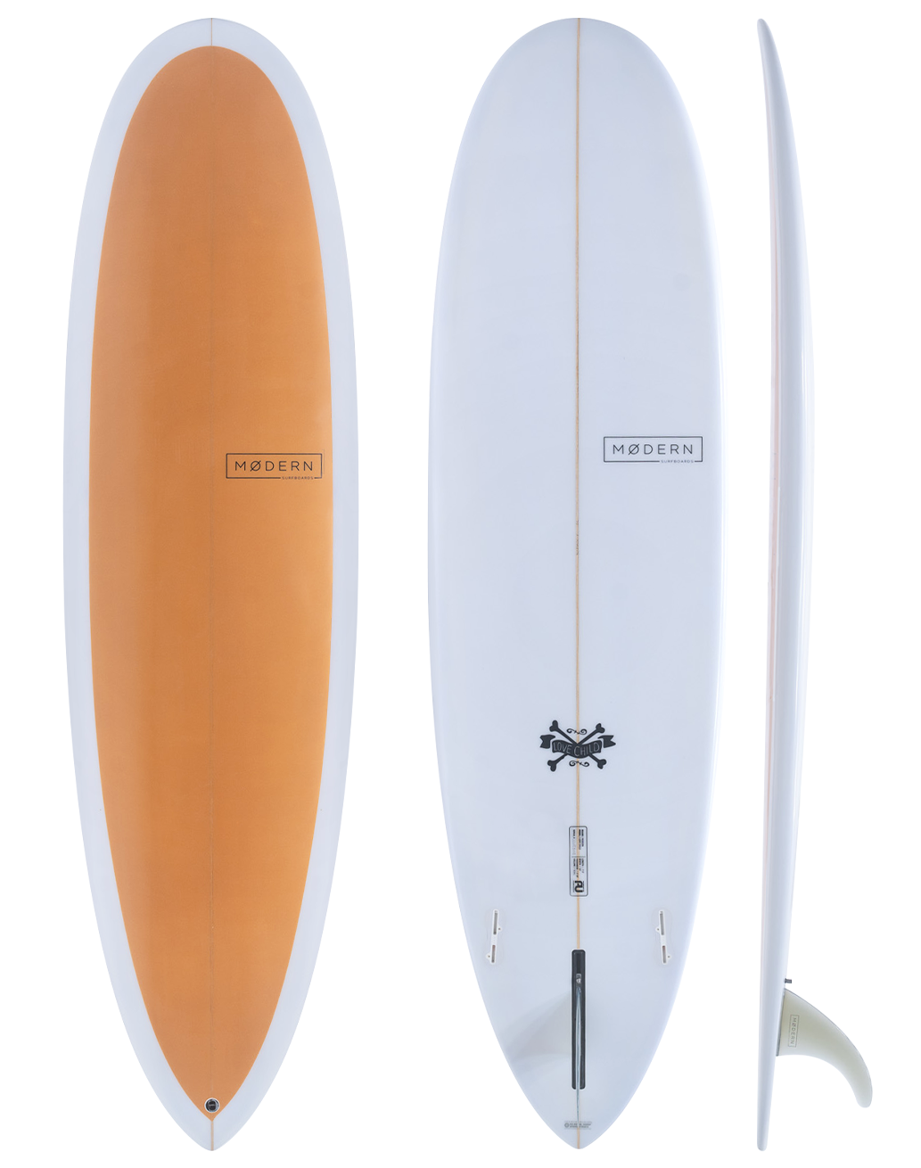 Modern Surfboard Love Child - Golden Orange