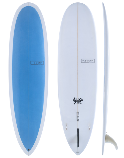 Modern Surfboard Love Child - Sky Blue