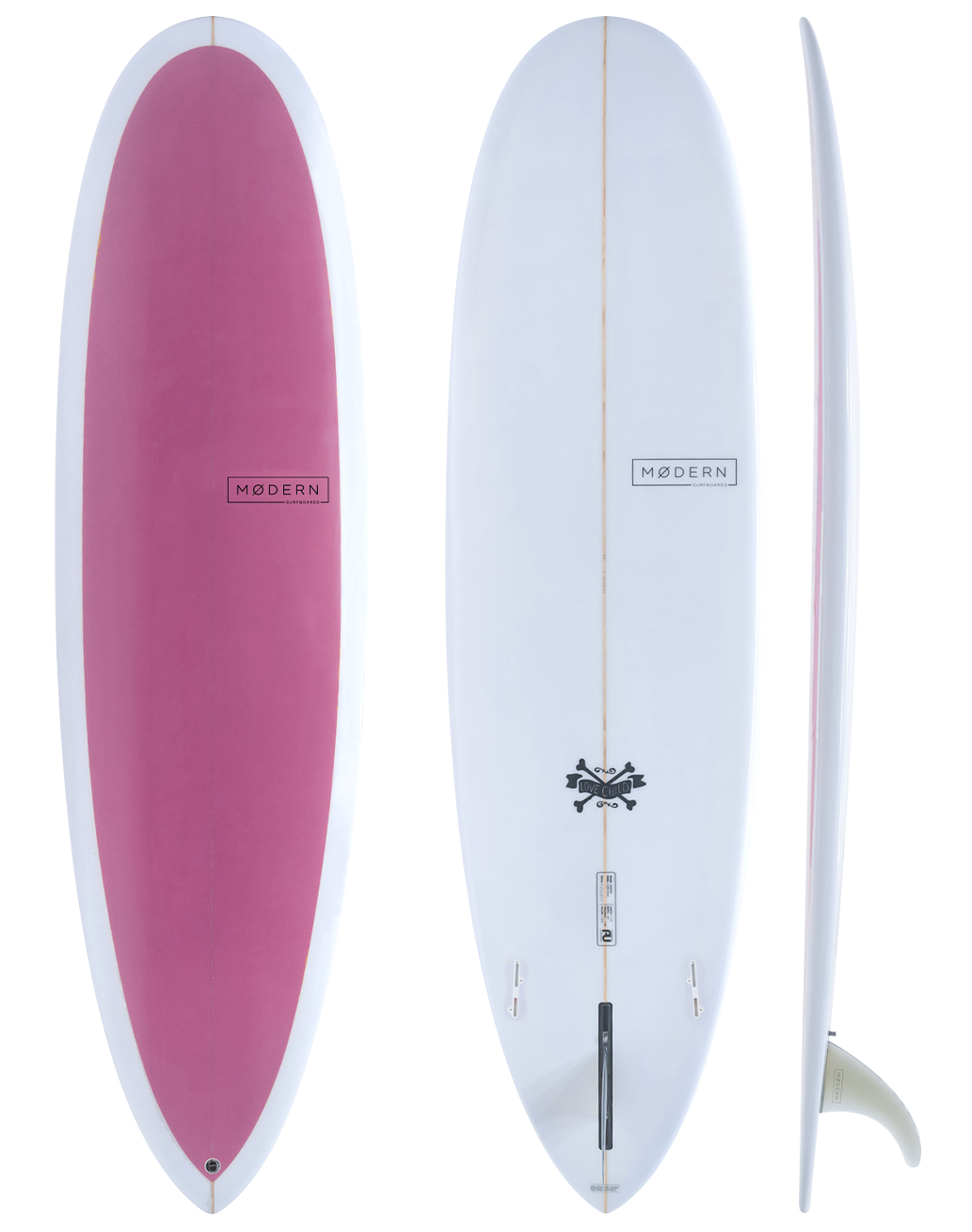 Modern Surfboard Love Child - Watermelon Pink