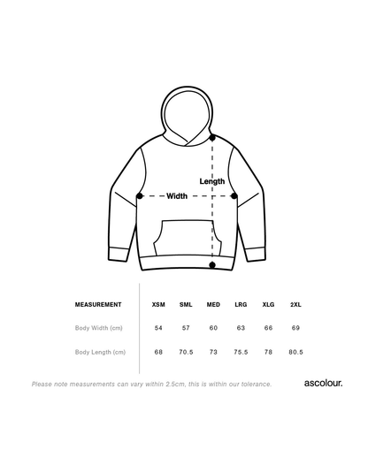 Feeling Swell Mens Hoodie - sizing