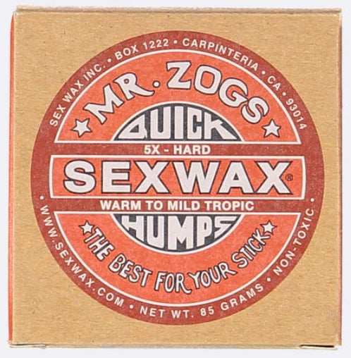 Mr Zog's Sex Wax for warm to mild tropic water.