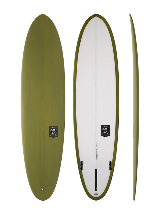 Creative Army Surfboards - Huevo khaki surfboard