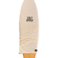 Salt Gypsy Surfboards - Shorebird mustard yellow twin fin surfboard